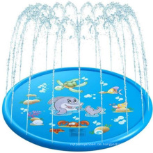 Spot faltbare Kinder Delphin -Version Spiel Wassermatte Spitzen Buchstaben Sprinkler Matte Haustier Sprinkler Wassermatten Spielzeug Spielsachen